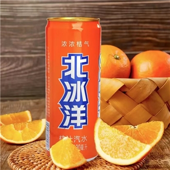 北冰洋 老北京碳酸饮料 橙+桔组合 新老包装交替发货 330ml*12听